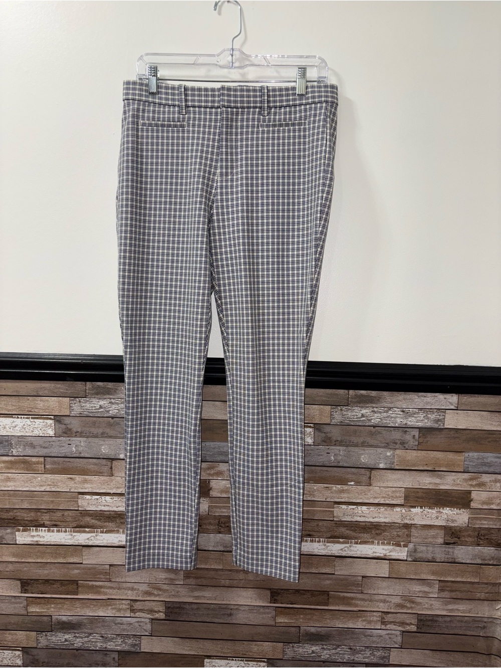 Women’s Gap Plaid Skinny Ankle Pants Size 6